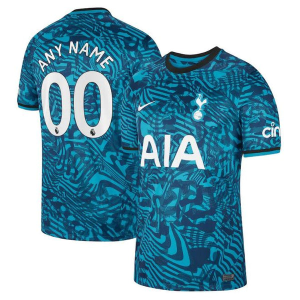 Tottenham Hotspur Unisex Shirt 2022/23 Third Custom Jersey - Blue - Jersey Teams World