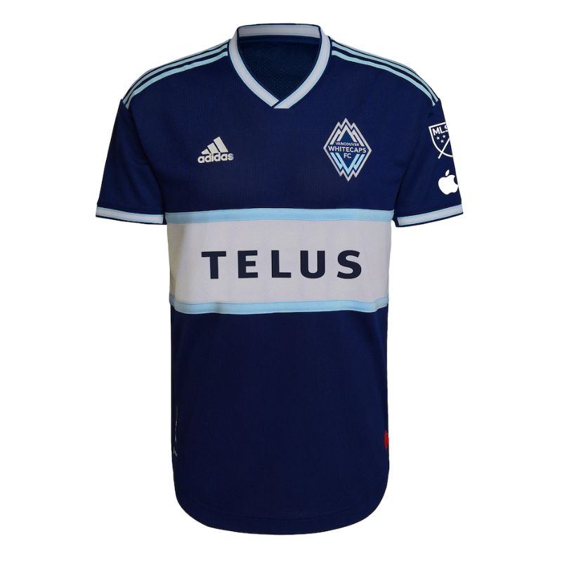Vancouver Whitecaps FC  Unisex Shirt 2023 Custom Jersey - Blue - Jersey Teams World