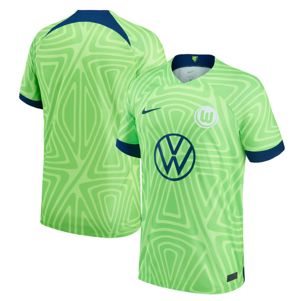VfL Wolfsburg Home Stadium Shirt 2022-23 Custom Jersey - Jersey Teams World