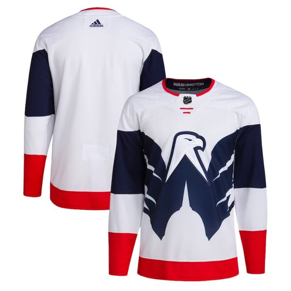 Washington Capitals Team Unisex 2023 NHL Stadium Series Primegreen Personalized Jersey - White - Jersey Teams World