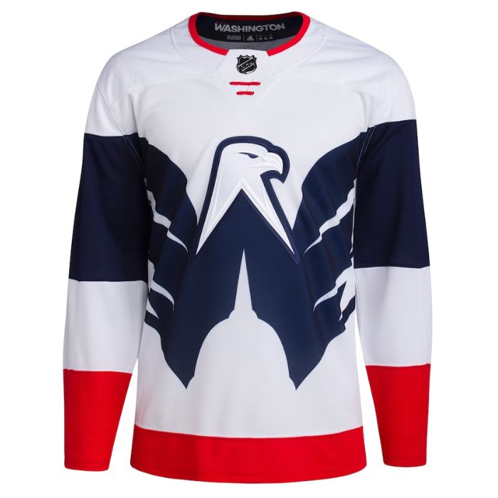 Washington Capitals Team Unisex 2023 NHL Stadium Series Primegreen Personalized Jersey - White - Jersey Teams World