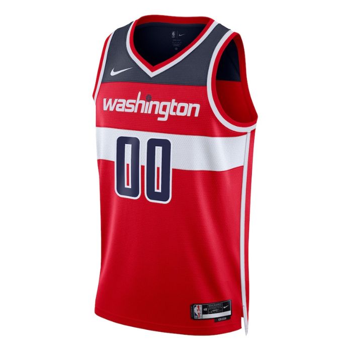Washington Wizards Unisex 2023 Swingman Custom Jersey Red - Icon Edition - Jersey Teams World