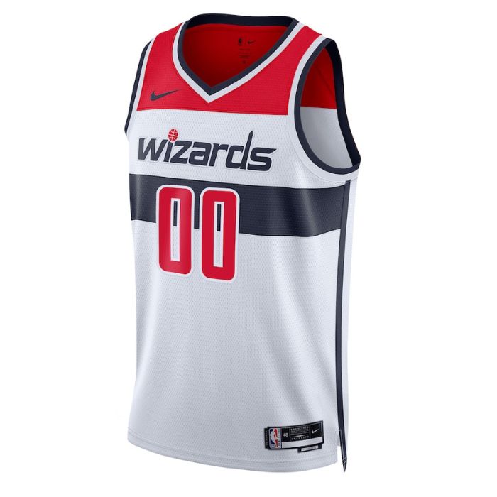 Washington Wizards Unisex 2023 Swingman Custom Jersey White - Association Edition - Jersey Teams World