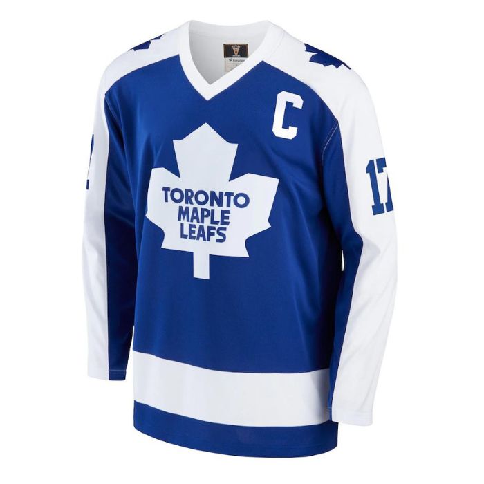Wendel Clark Toronto Maple Leafs Team Breakaway Pro Player Jersey - Blue - Jersey Teams World