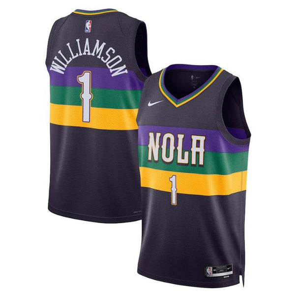 Zion Williamson New Orleans Pelicans Unisex 2023 Swingman Jersey - City Edition - Purple - Jersey Teams World