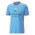 Jack Grealish Manchester City Puma jersey in sky blue with Etihad Airways logo and club badge
