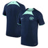 Australia 2022 away custom jersey by Jerseyteamsworld in navy blue with mint green accents for soccer fans