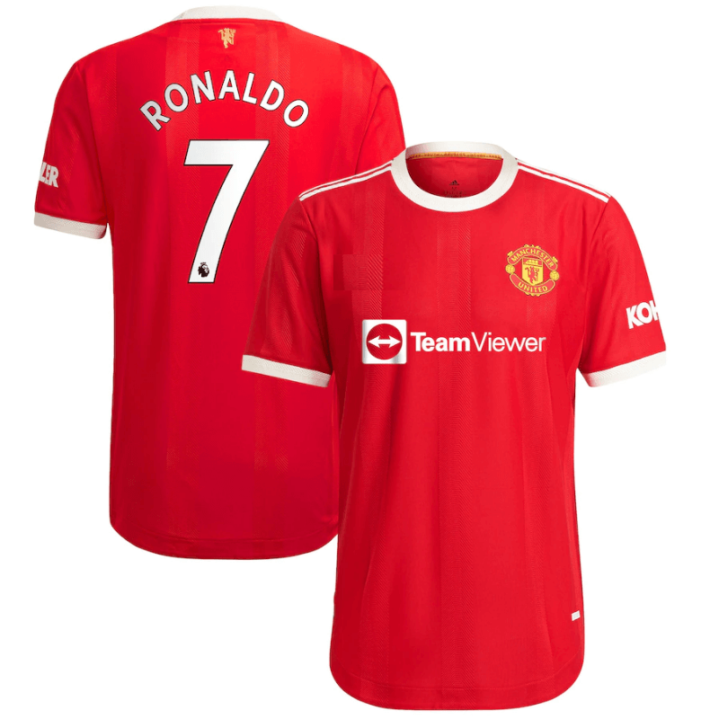 Manchester United Unisex Jersey Pro Official2021-22 - KIDS - Ronaldo 7 printing - - Jersey Teams World