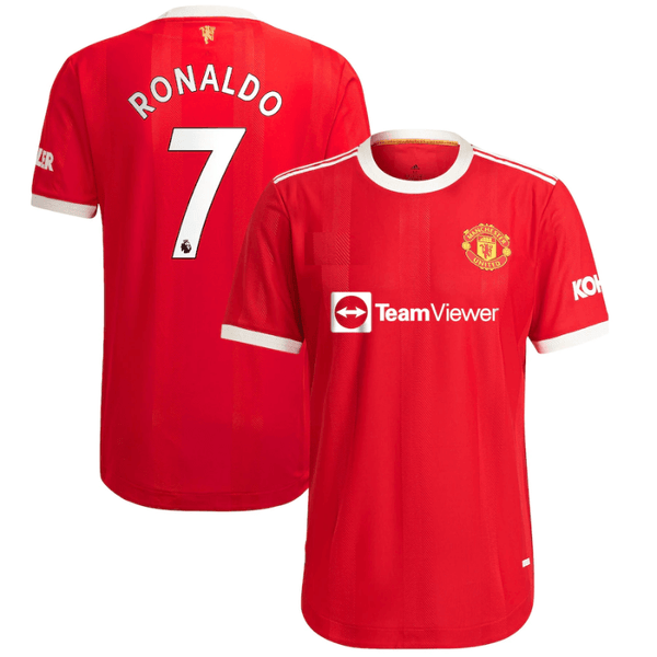 Manchester United Jersey Pro Official2021-22 - KIDS - Ronaldo 7 printing - - Jersey Teams World